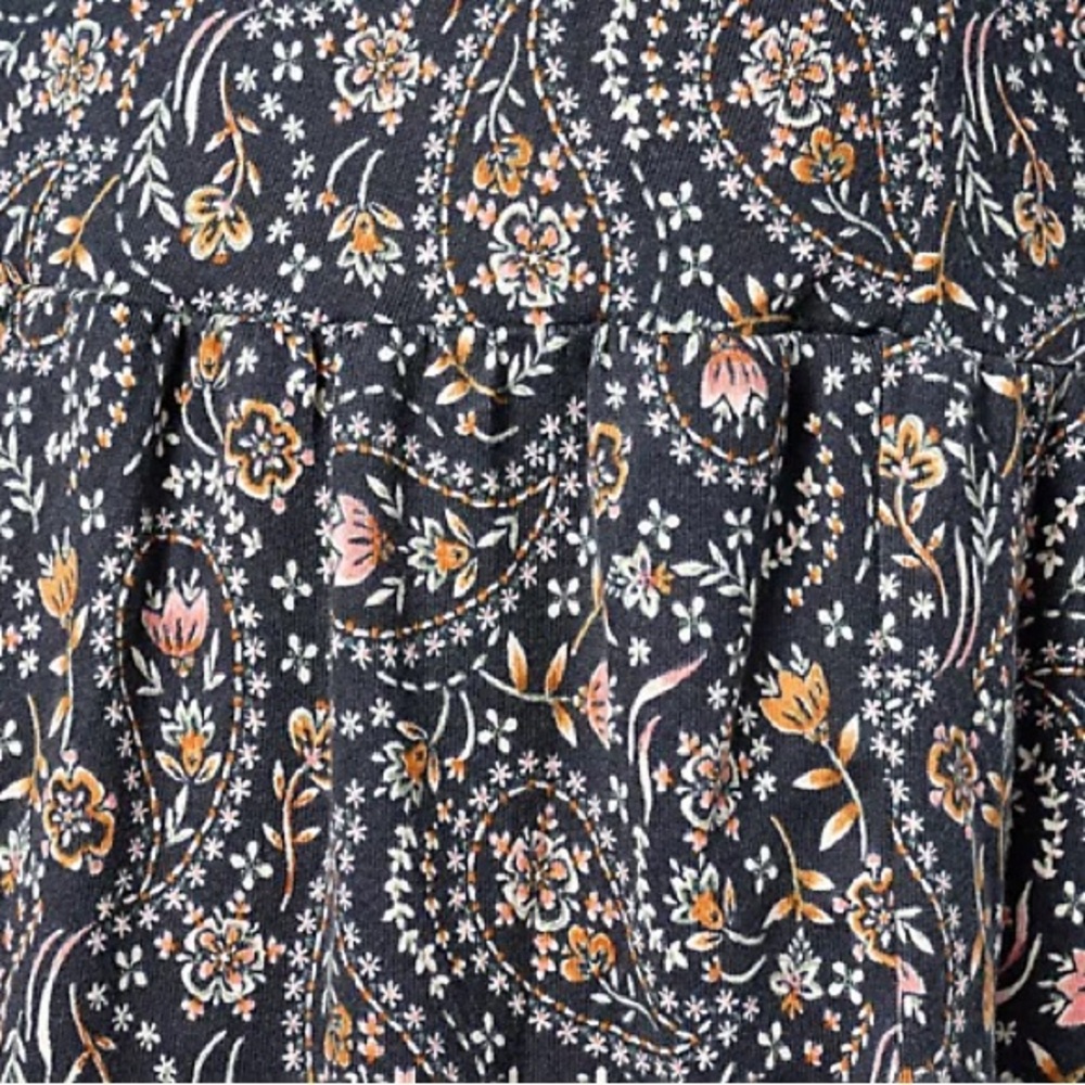Cuddl Duds Seriously Soft Tiered Hem Lounge Dress - Picture 4 of 8